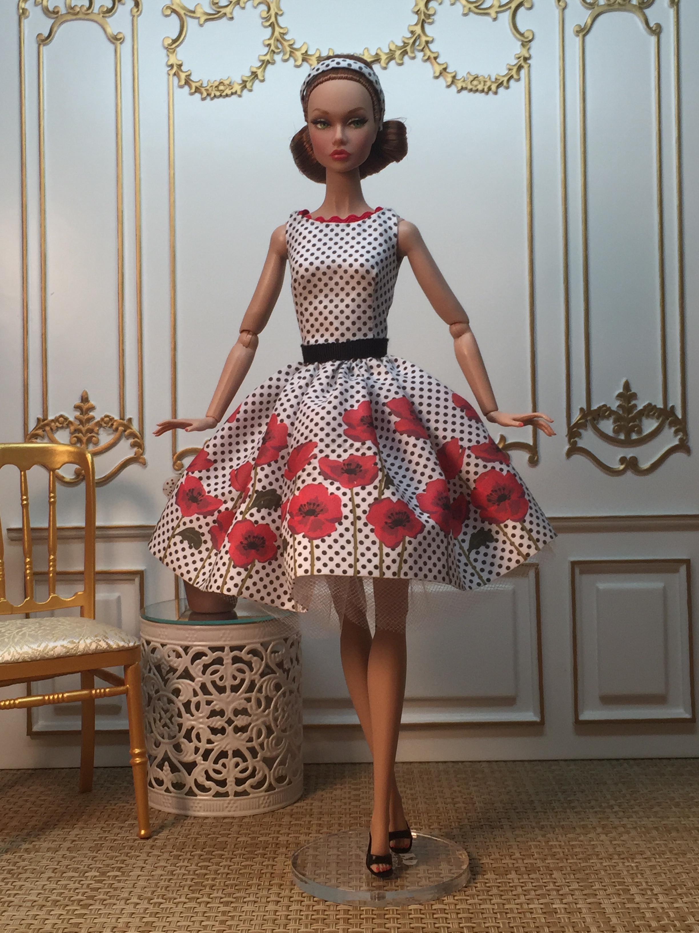 Bernice Maxi Dress in Multi Poppy Party main image 1