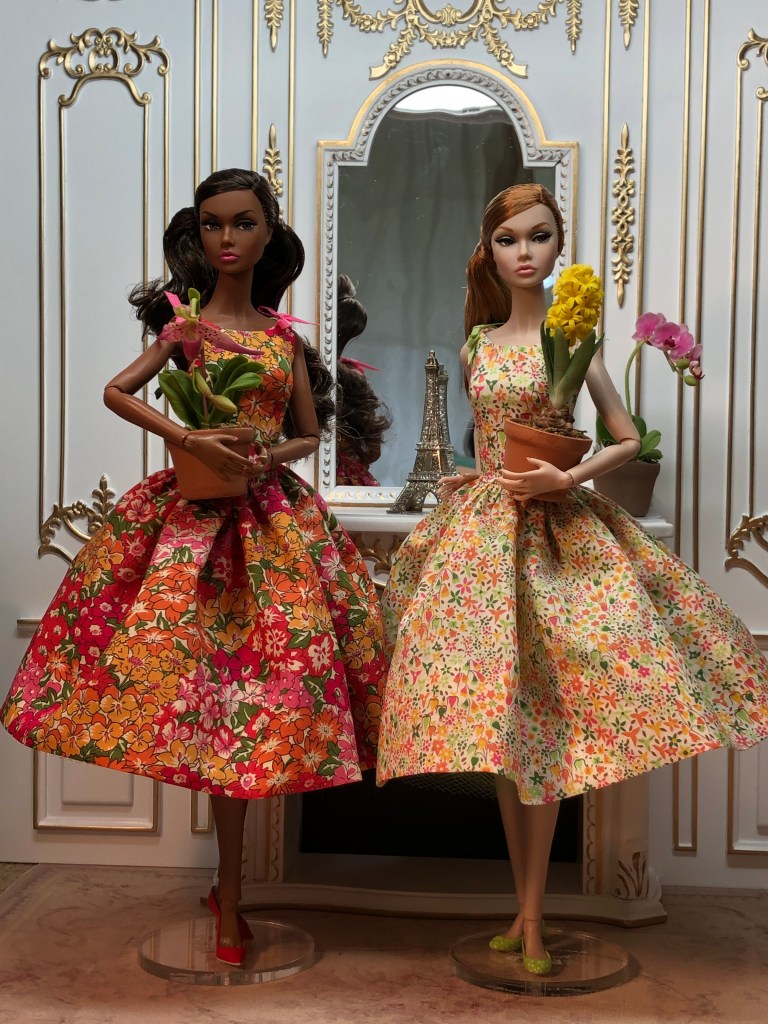 *Exclusive* Maude Gathered Pocket Dress, Liberty Iveta's Garden
